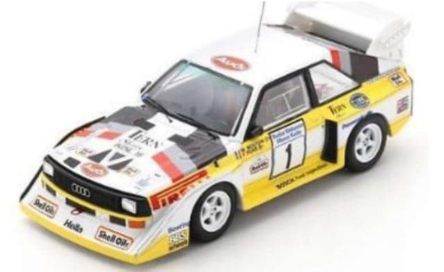 新品 S7897 スパーク 1/43 アウディ Audi Sport quattro S1 E2 #1 Manx
