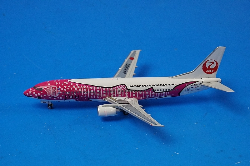 1/400 JTA JAL 日本航空 B737 JA05RK ジンベエジェット 1/400 JTA JAL