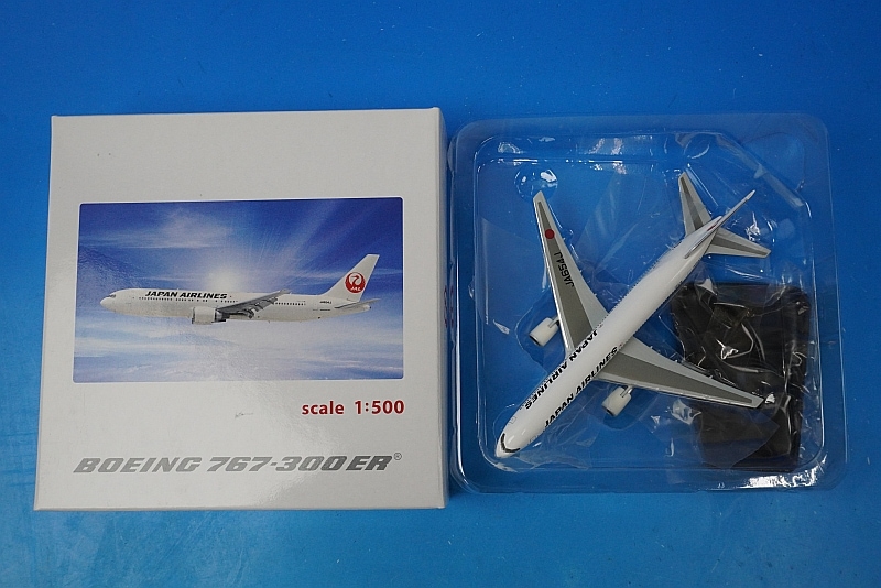 1/500 B767-300ER JAL 新鶴丸塗装 JA654J ［BJE3000] JALUX/中古