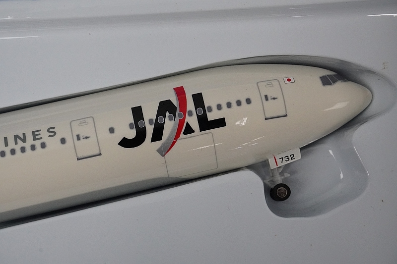1/200 B777-300ER JAL アーク塗装 JA732J JTA商事/中古｜4571128160489