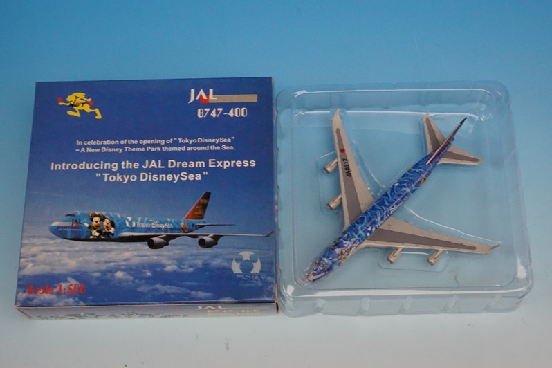 1/500 B747-400 JAL ドリームエクスプレス 東京ディズニーシー JA8192