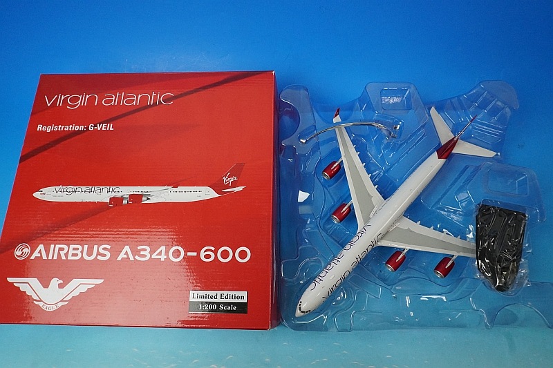 1/200 A340-600 Virgin ヴァージンアトランティック G-VEIL ［10034
