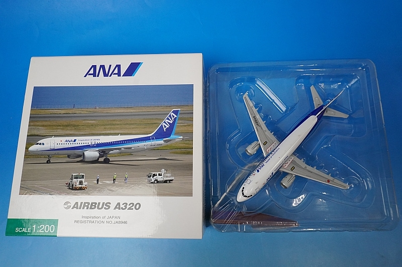 ANA A320 1/200スケールモデル ダイキャスト中古 新着ホビー・楽器