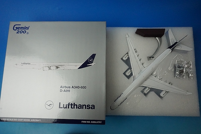 1/200 A340-600 ルフトハンザ 新塗装 D-AIHI ［G2DLH797］ ジェミニ
