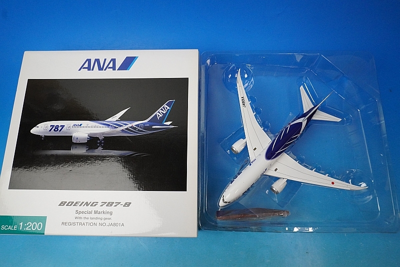 全日空商事 ANA全日空 1/200 JA805A BOEING 787-8 NH20052 787ロゴ ANA