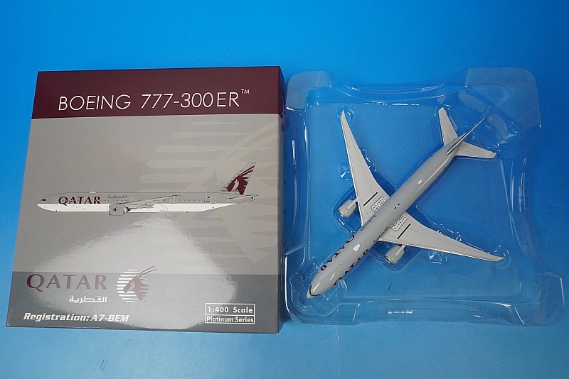 1/400 B777-300ER カタール A7-BEM [11474］ フェニックス/中古