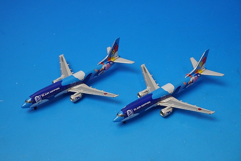 1/400 B737-400 ANK エアーニッポン アイランドドルフィン JA391K