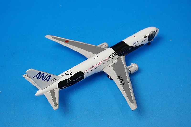1/500 B767-300ER ANA FLY!パンダ JA606A Sky/中古｜｜飛行機模型 通販