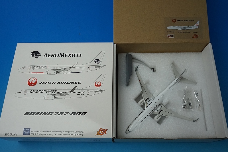 1/200 B737-800 JAL 新鶴丸塗装 JA349J [JF-737-8-029] Jフォックス