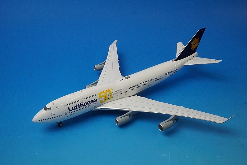 1/200 B747-400 ルフトハンザ 50 Years Lufthansa & Boeing D-ABVH