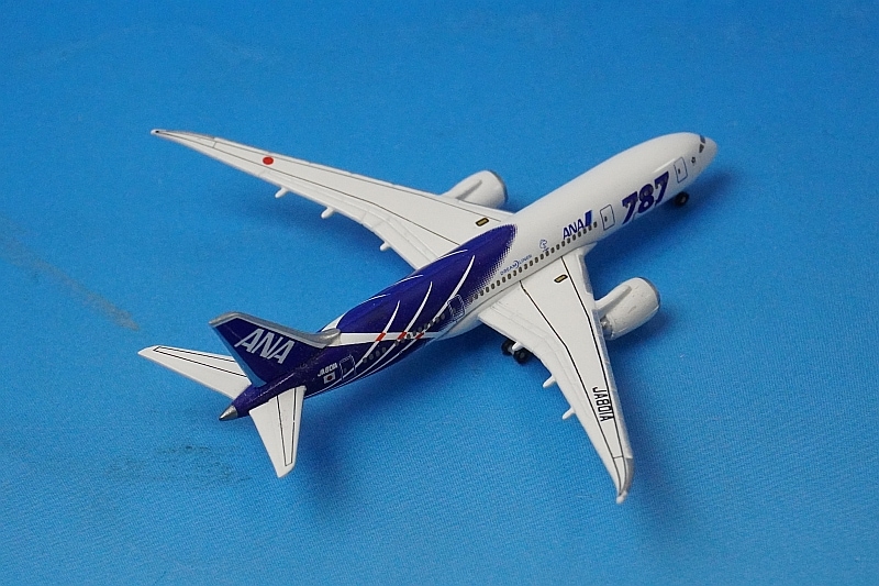 1/1000 B787-8 ANA 1番機 特別塗装（暫定国内仕様） JA801A [NH10019