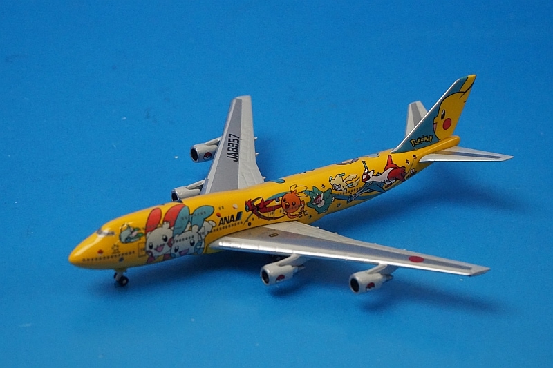 1/1000 B747-400 ANA/ポケモン ピカチュウジャンボ JA8957 [NH10024