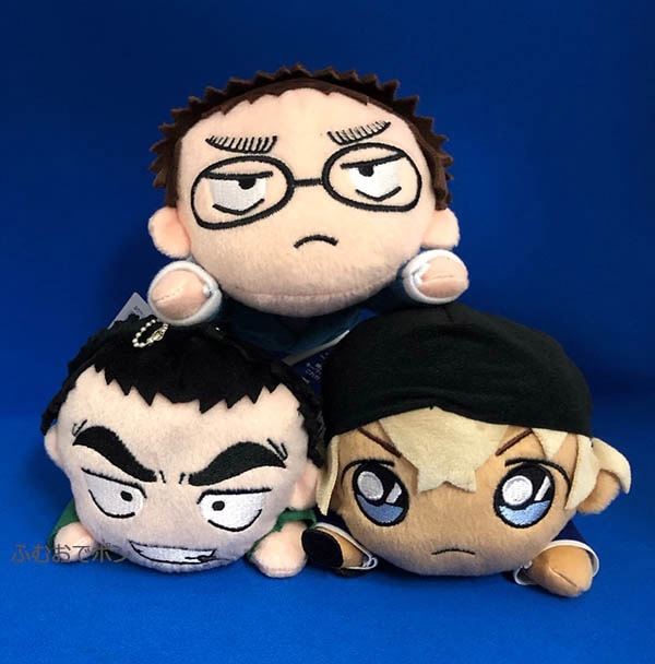 名探偵コナン 寝そべりぬいぐるみ 安室＆風見＆伊達 全3種セット