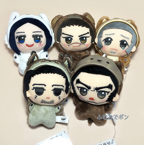 ゴールデンカムイ ちびぐるみ アニマル着ぐるみver. vol.1 全5種