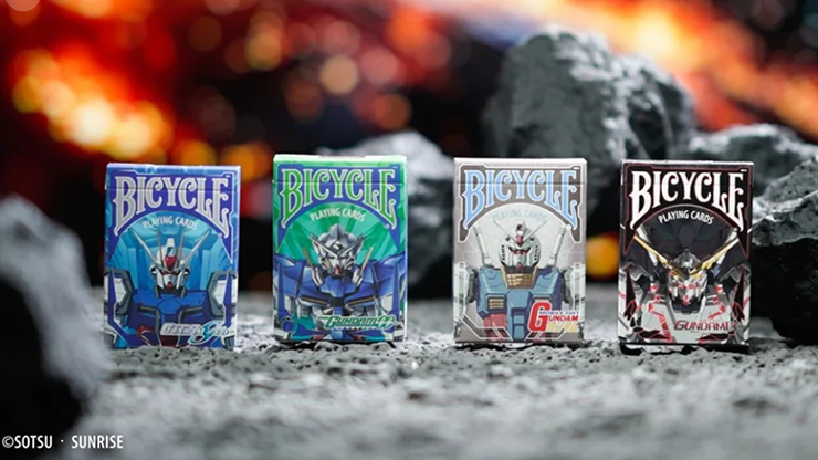 Bicycle Gundam Playing Cards