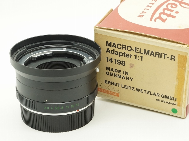 Leica(ライカ) 等倍マクロアダプター (R60mm F2.8用) 3カム 14198