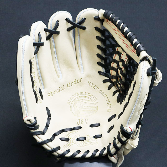ジュニア軟式 グラブ J6V型 オールラウンド 久保田スラッガー KUBOTA