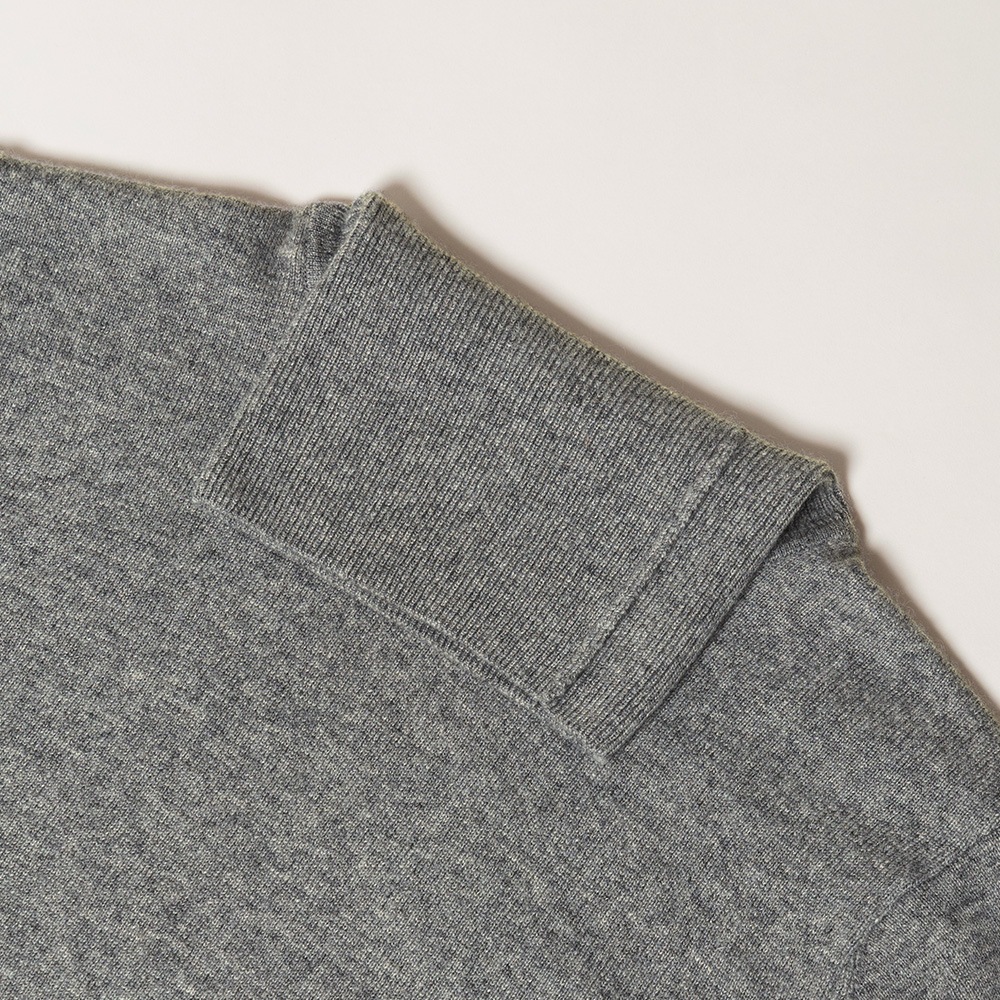 カシミヤ100％ タートルネック | Men's Knit | FUKAKINET