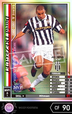 FOOTISTA 変換済み】 ☆【01-02 MVP1】ダヴィド・トレゼゲ | WCCF