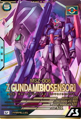 LX03-008 Zガンダム(バイオセンサー)U【PARALLEL】 | 機動戦士ガンダム