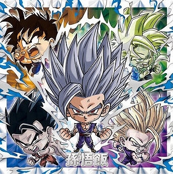 超8-05 孫悟飯 EGR | ドラゴンボールシリーズ,ドラゴンボールシール