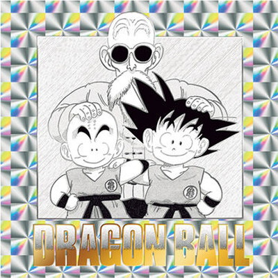 ドラゴンボール40周年記念 オリジナルイラストレーション シール