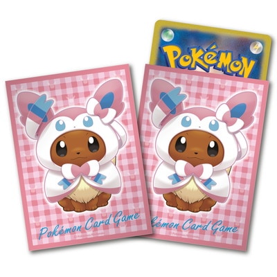 ポケモンカードゲーム デッキシールド ポンチョを着たイーブイ