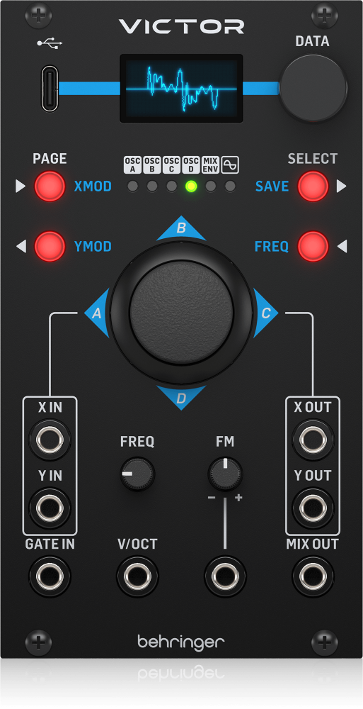 BEHRINGER VICTOR クアッドベクトルモーフィングオシレーター