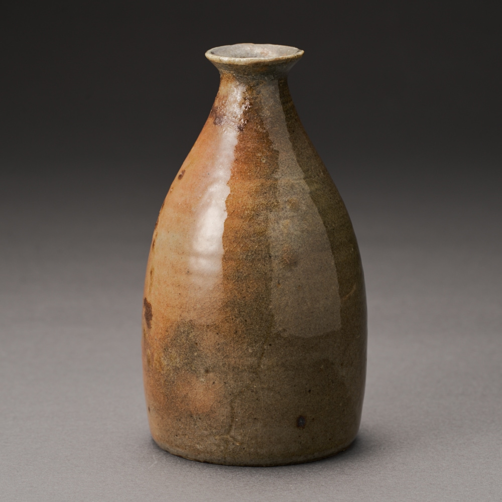 白丹波辣韮徳利（今西公彦） Tanba Sake Bottle（Masahiko Imanishi