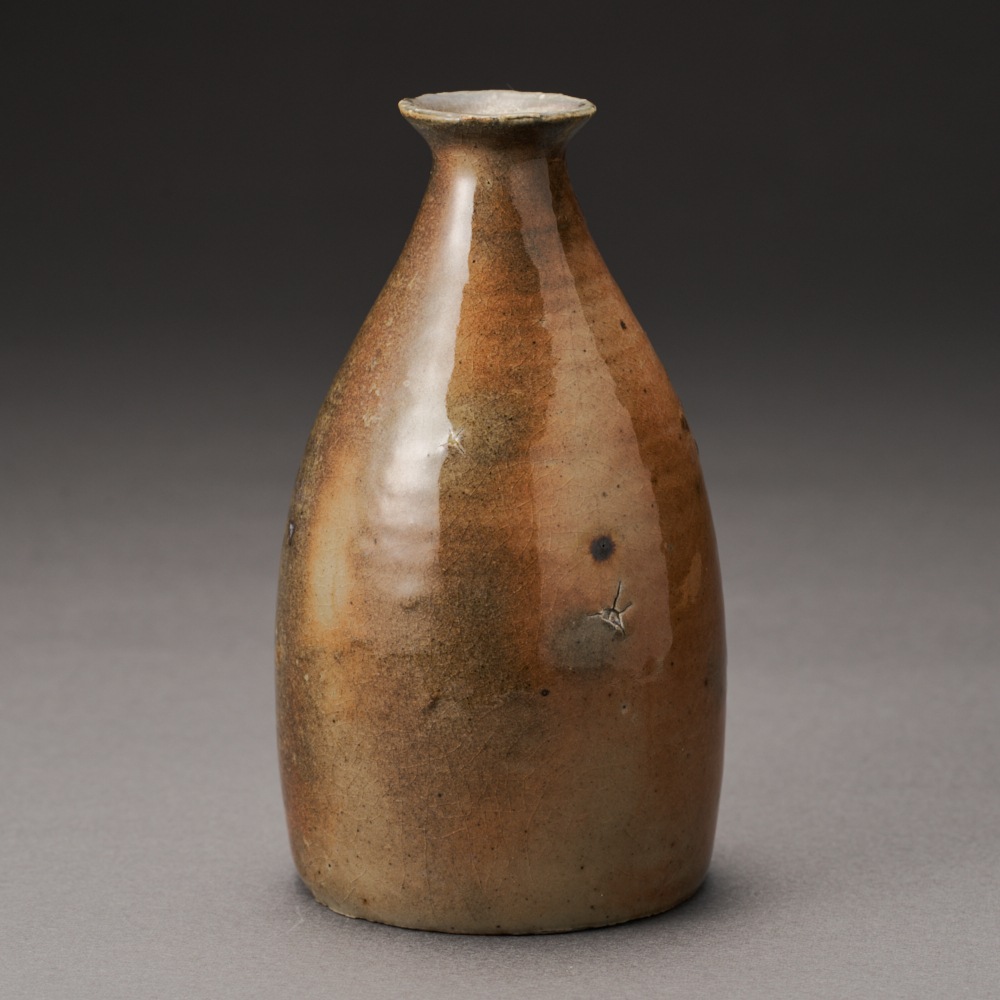 白丹波辣韮徳利（今西公彦） Tanba Sake Bottle（Masahiko Imanishi