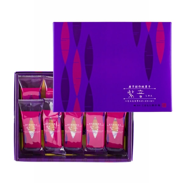 紫音(しおん) 10本入｜くまもと銀彩庵【内祝い】【手土産】【お供え