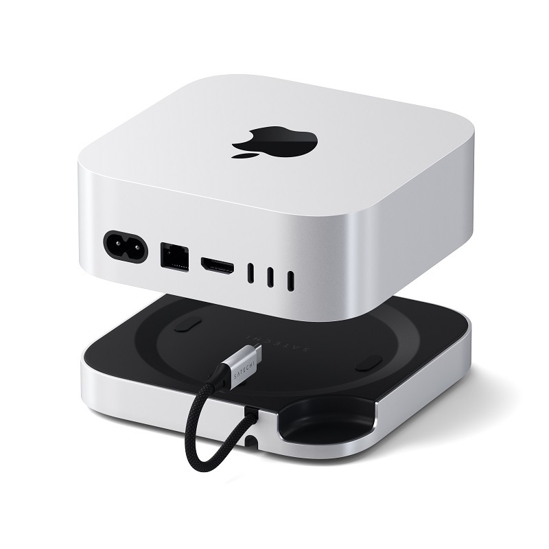 1TB SSDセット] Satechi MAC MINI M4 STAND & HUB WITH SSD ENCLOSURE