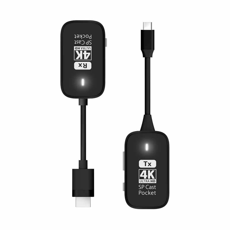 SPCastPocket4K 4K対応ワイヤレスUSB-C to HDMI ワイヤレス