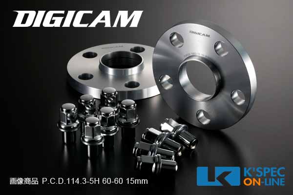 DIGICAM トヨタ汎用 ワイドトレッドスペーサー P.C.D.114.3-5H-10mm