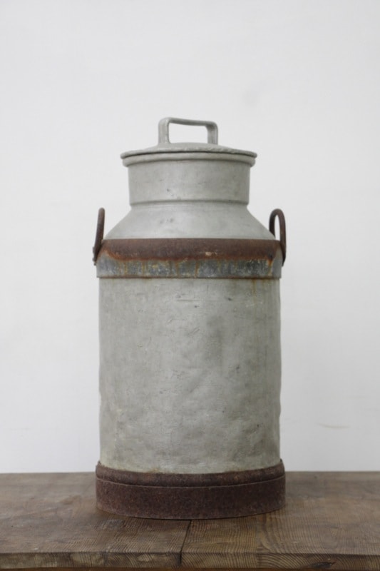 ミルク缶 No,3 | 湯の花ファクトリー | ANTIKAとモダン.｜アンティーク