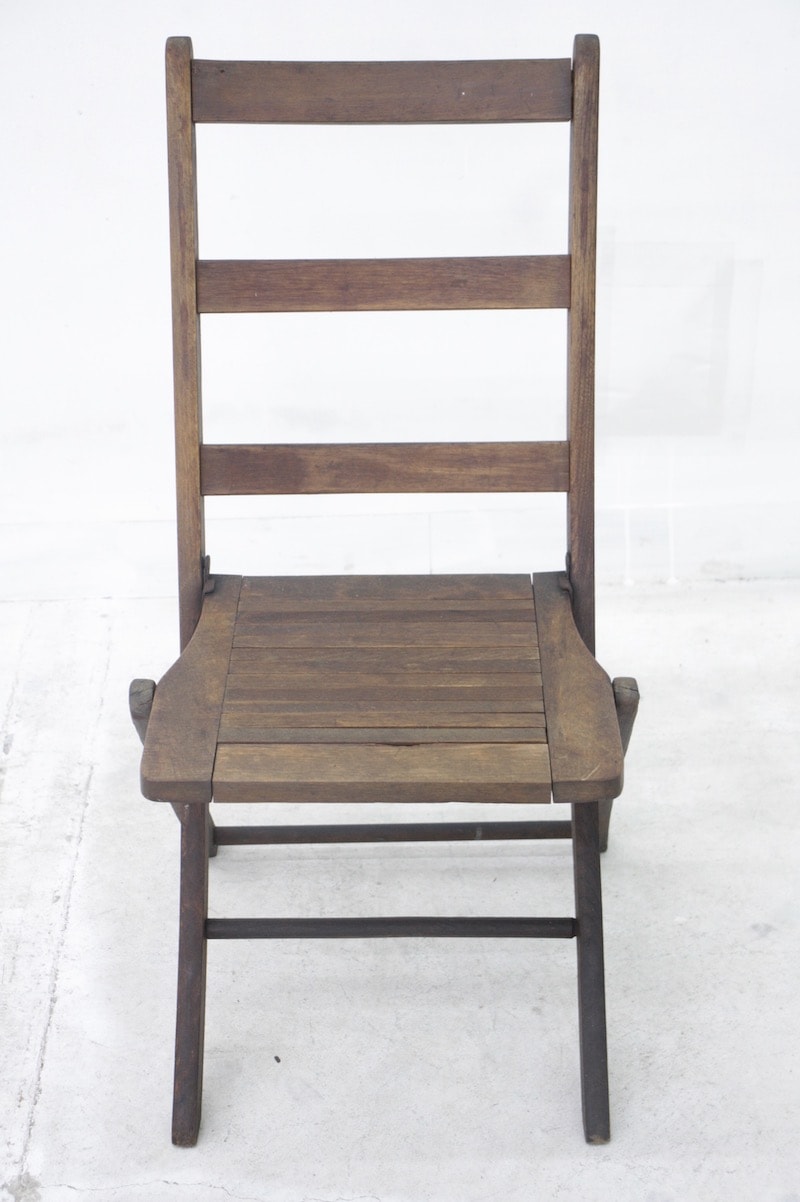 ヴィンテージ 木製フォールディングチェア | 湯の花ファクトリー,北欧