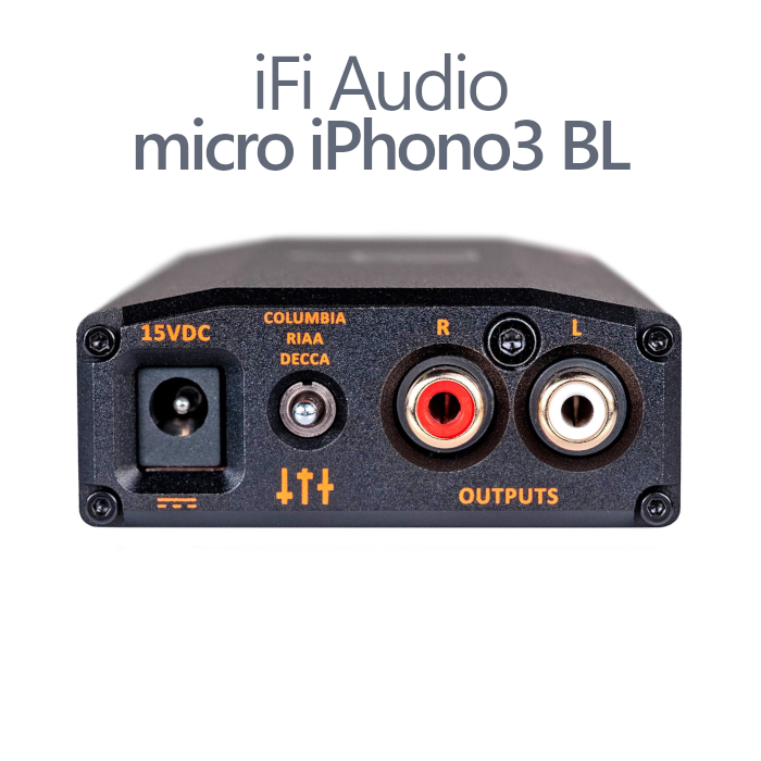 iFi audio micro iPhono3/micro iPhono3 BL フォノイコライザー「正規