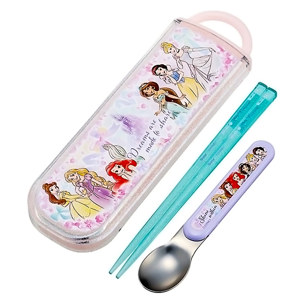 弁当用箸 スライド式箸スプーンコンビセット プリンセス 25 ディズニー