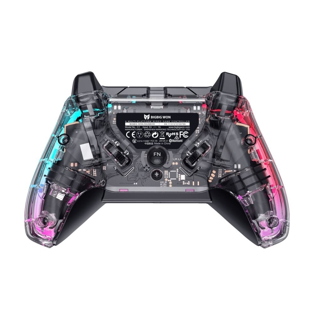 ゲーミングコントローラー 有線 BIGBIG WON USB接続 PC/Switch対応 RGB