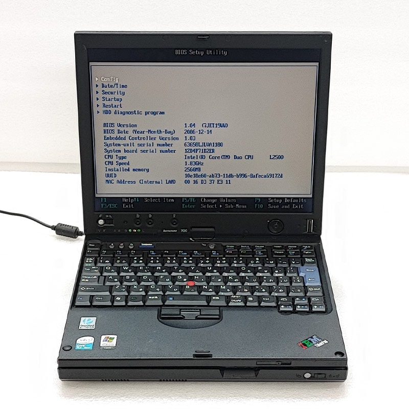 ジャンク品 IBM ThinkPad X60 Tablet 63658LJ ジャンクPC ジャンク