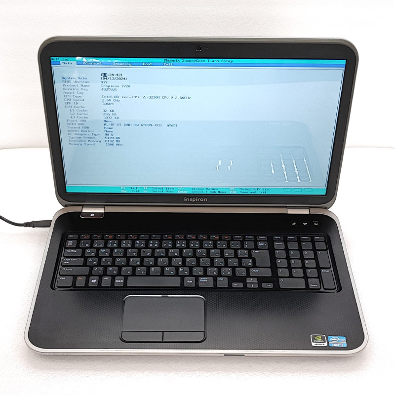 ジャンク品 DELL Inspiron 7720 ジャンクPC ジャンクパソコン 保証なし