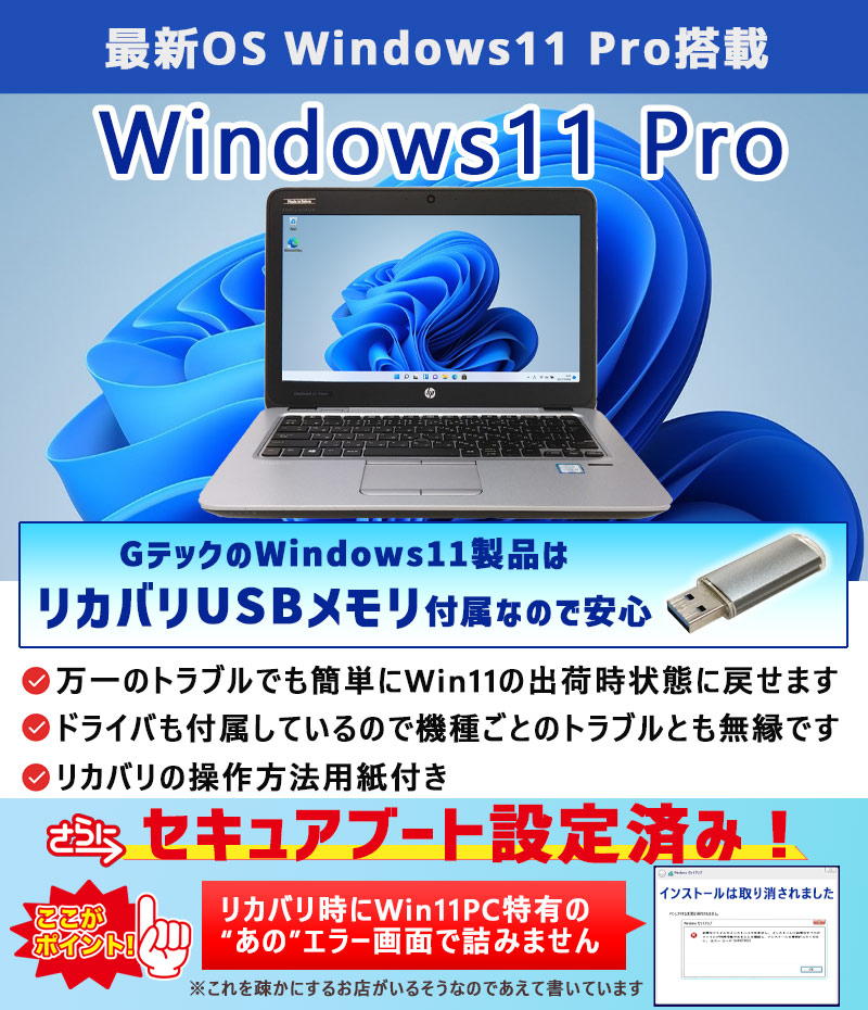 中古パソコン Panasonic Let's note CF-LV8 Windows11 Pro Core i5