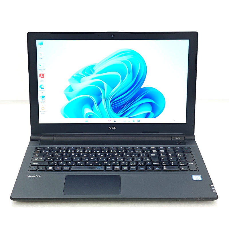 薄型・大画面 中古パソコン NEC VersaPro VRT25/F-5 Windows11 Pro