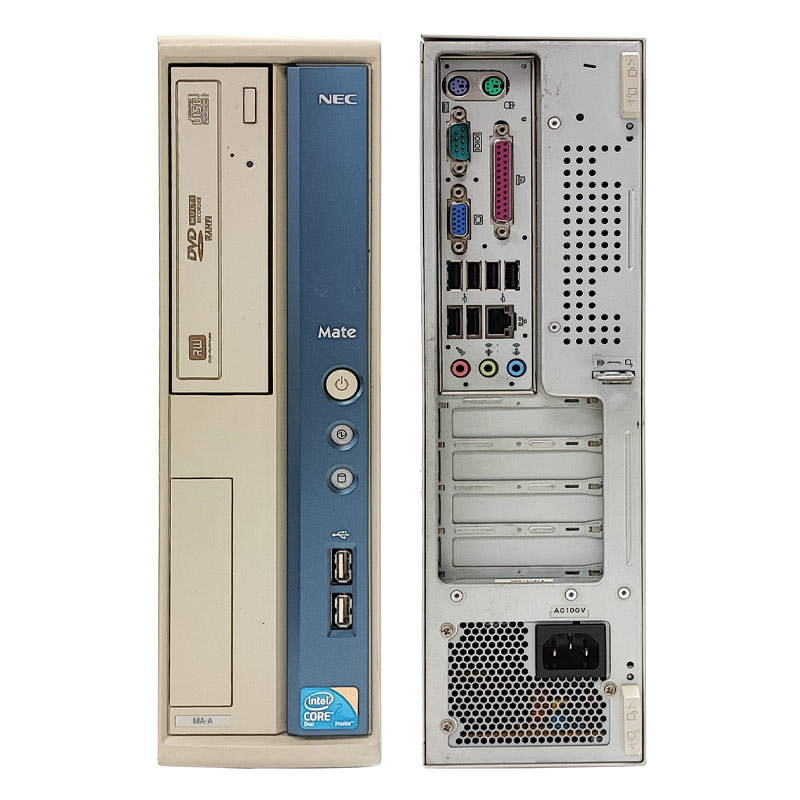 中古パソコン NEC Mate MY29R/A-A WindowsXP Core2Duo E7500 メモリ