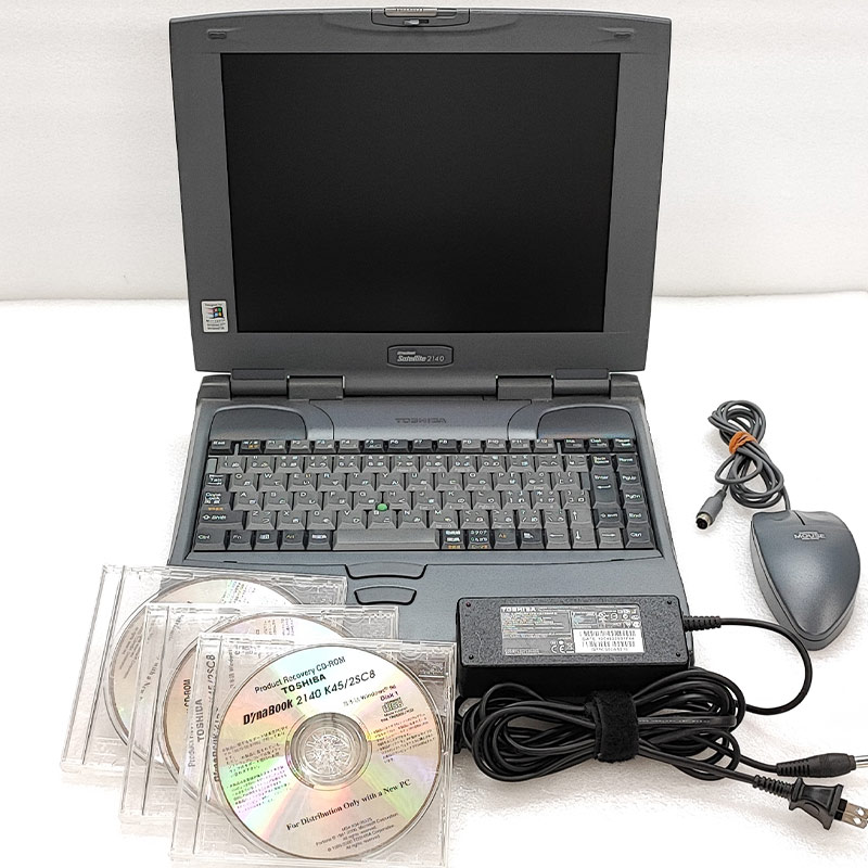 Windows98SE 中古ノートパソコン 東芝 Dynabook Satellite K45/2L8