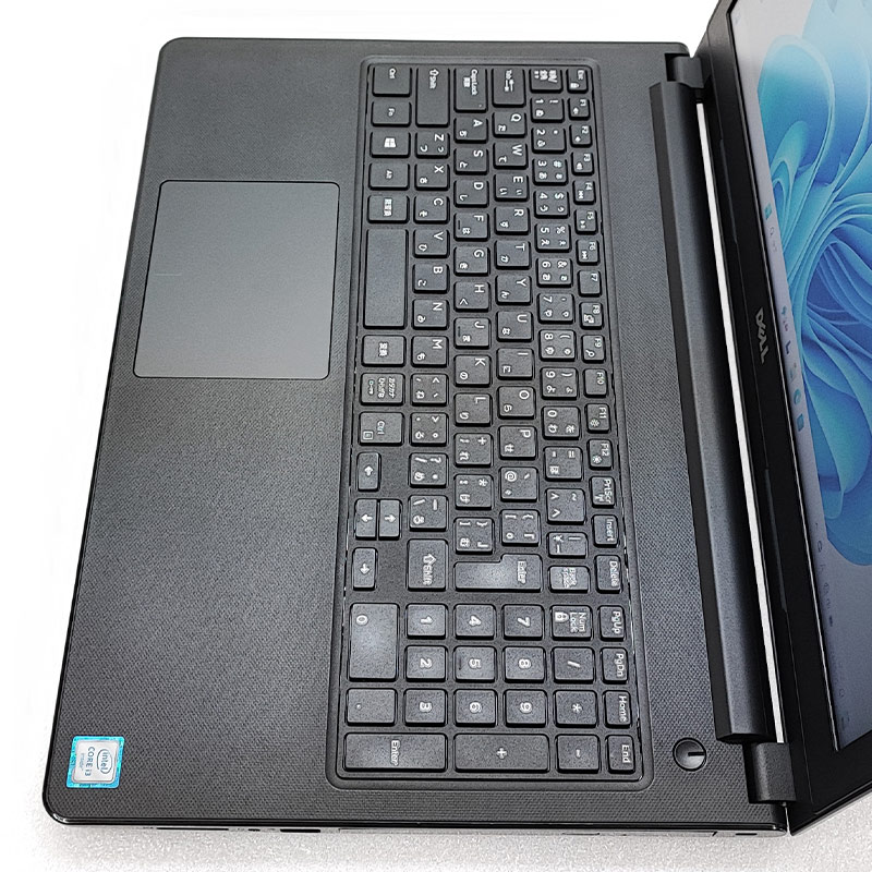 完動初期化済 Dell Inspiron15 ノートPC ブラック 日本語配列 Dell