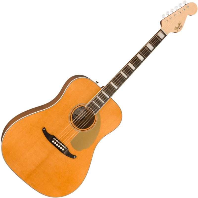 Fender King Vintage, Ovangkol Fingerboard, Gold Pickguard, Aged