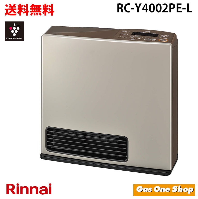 美品 Rinnai SRC-362E ガスファンヒーター 都市ガス ガスホース付 楽天