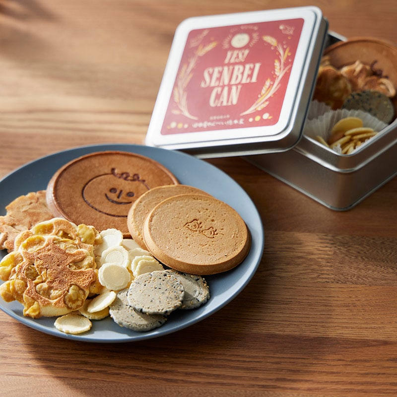 YES！SENBEI CAN [A057BN] | 店舗,田中屋せんべい総本家 | 旅するよう