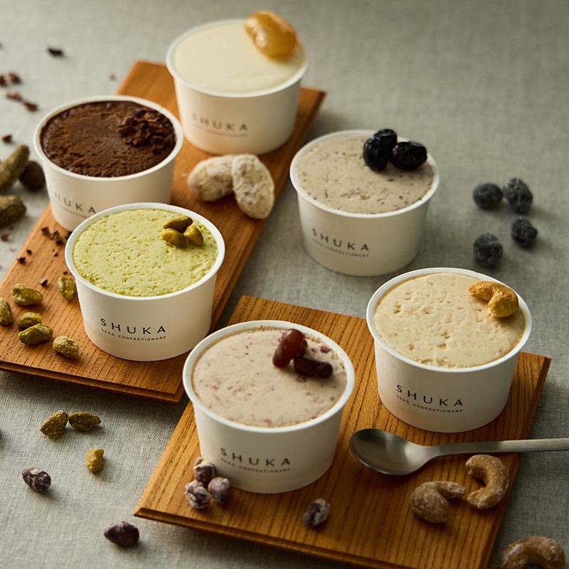 種のジェラート6個入(6種) ※送料込 [A091] | 店舗,SHUKA | 旅するよう